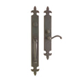 uego de Entrada con Jaladera Fleur de Lis 3 1/4" x 27" — Rocky Mountain Hardware bronce macizo