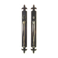 uego Empujar y Jalar Fleur de Lis 3 1/4" x 27" — Rocky Mountain Hardware bronce macizo