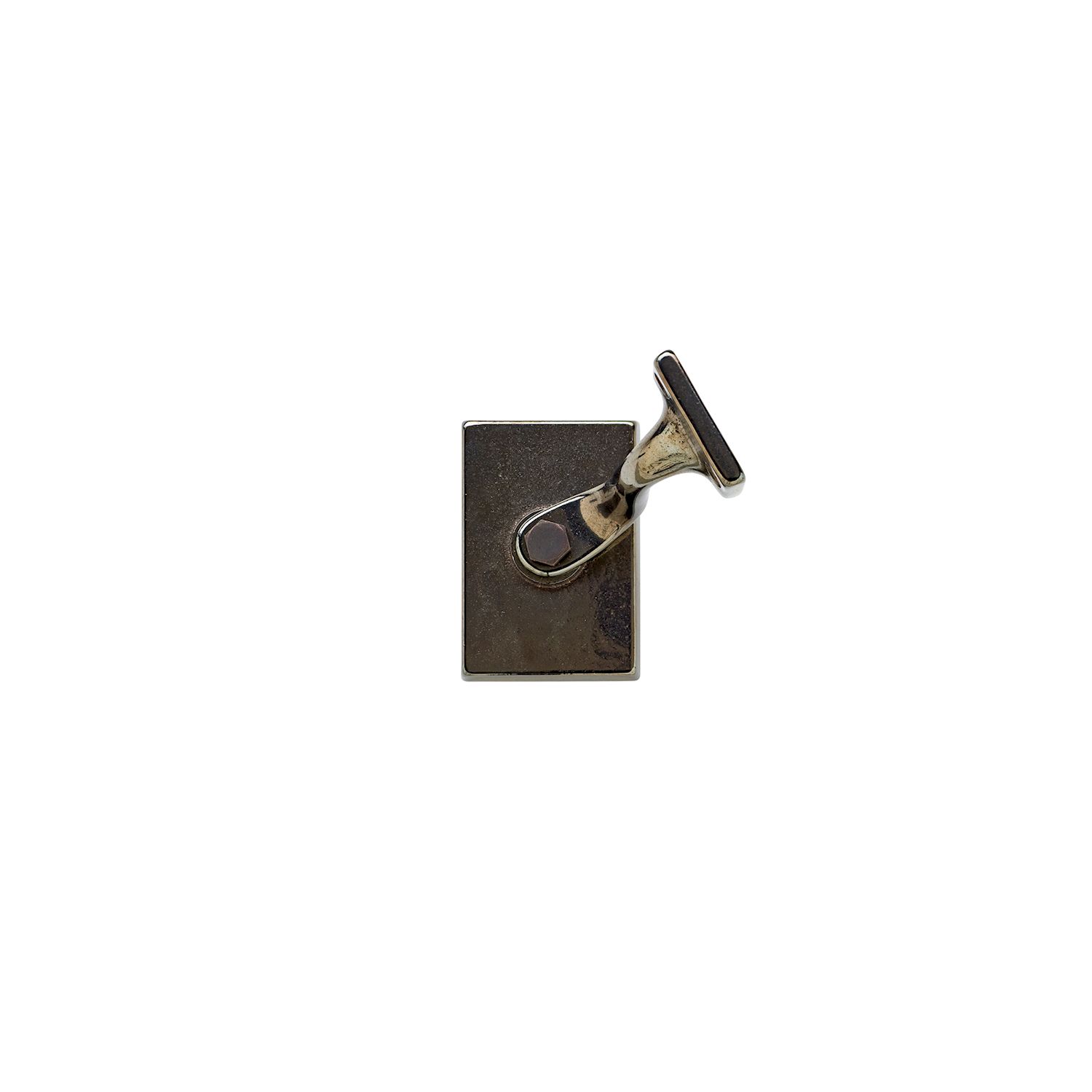 Soporte para barandal Metro 2 1/4" x 2 3/4" — Rocky Mountain Hardware bronce macizo