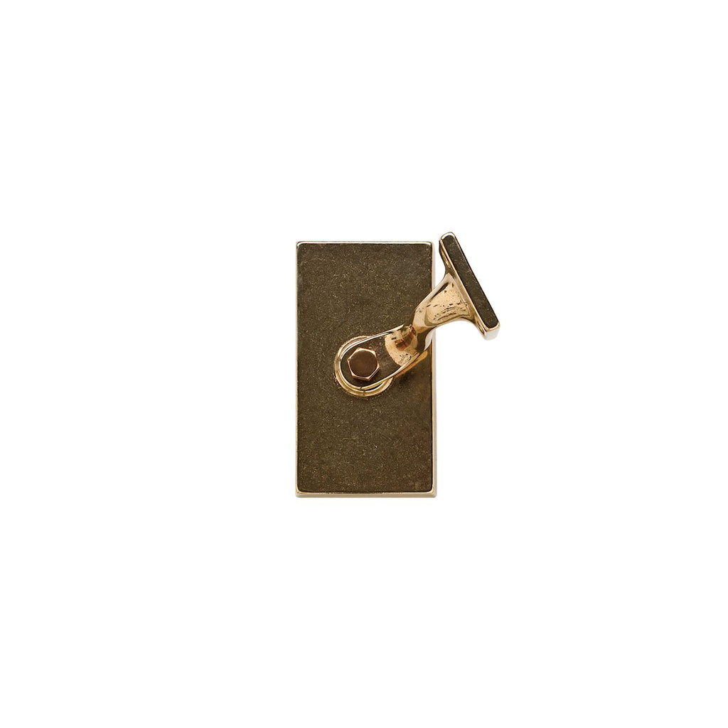 Soporte para barandal Metro 2 1/4" x 4 1/2" — Rocky Mountain Hardware bronce macizo