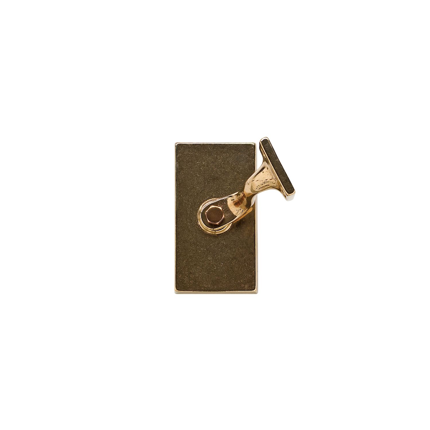 Soporte para barandal Metro 2 1/4" x 4 1/2" — Rocky Mountain Hardware bronce macizo