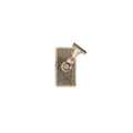 oporte para Barandal Hammered — Rocky Mountain Hardware bronce macizo