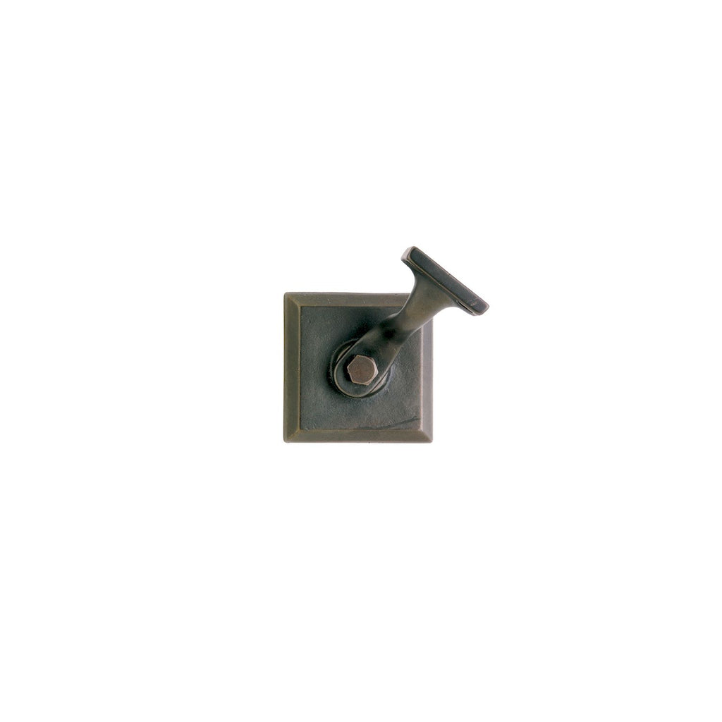 Soporte para barandal cuadrado — Rocky Mountain Hardware bronce macizo