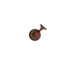 oporte para Barandal Round y Oval — Rocky Mountain Hardware bronce macizo