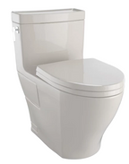 TOTO Aimes® One-Piece Toilet, 1.28GPF, Taza Alargada - Conección WASHLET®+