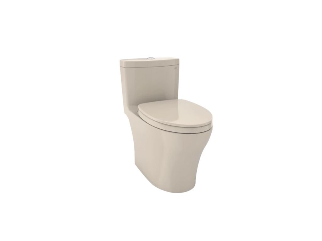 TOTO Aquia® IV Inodoro de una pieza - 1.28 GPF & 0.9 GPF, Taza Alargada - WASHLET+ Connection