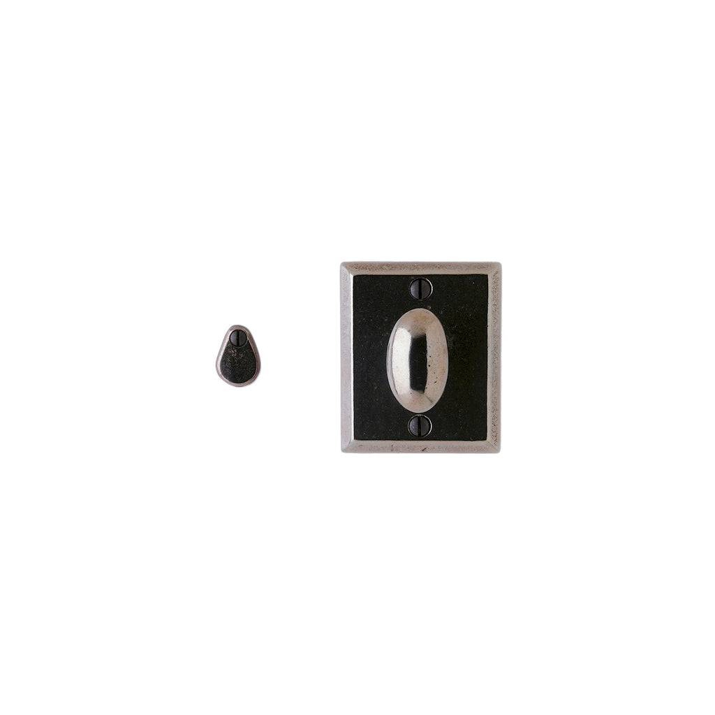 asador de Privacidad Rectangular — Rocky Mountain Hardware bronce macizo