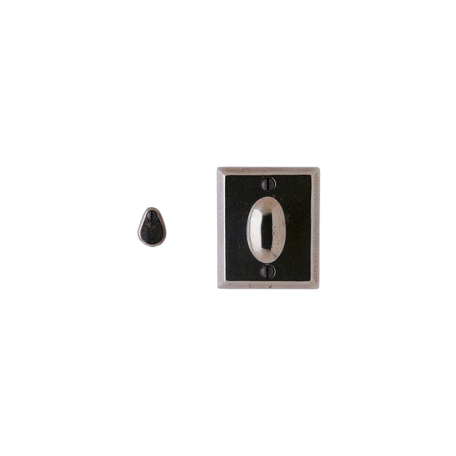 asador de Privacidad Rectangular — Rocky Mountain Hardware bronce macizo