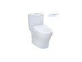 TOTO Aquia® IV - WASHLET®+ S7 Inodoro de dos piezas- 1.28 GPF & 0.9 GPF - Altura Universal