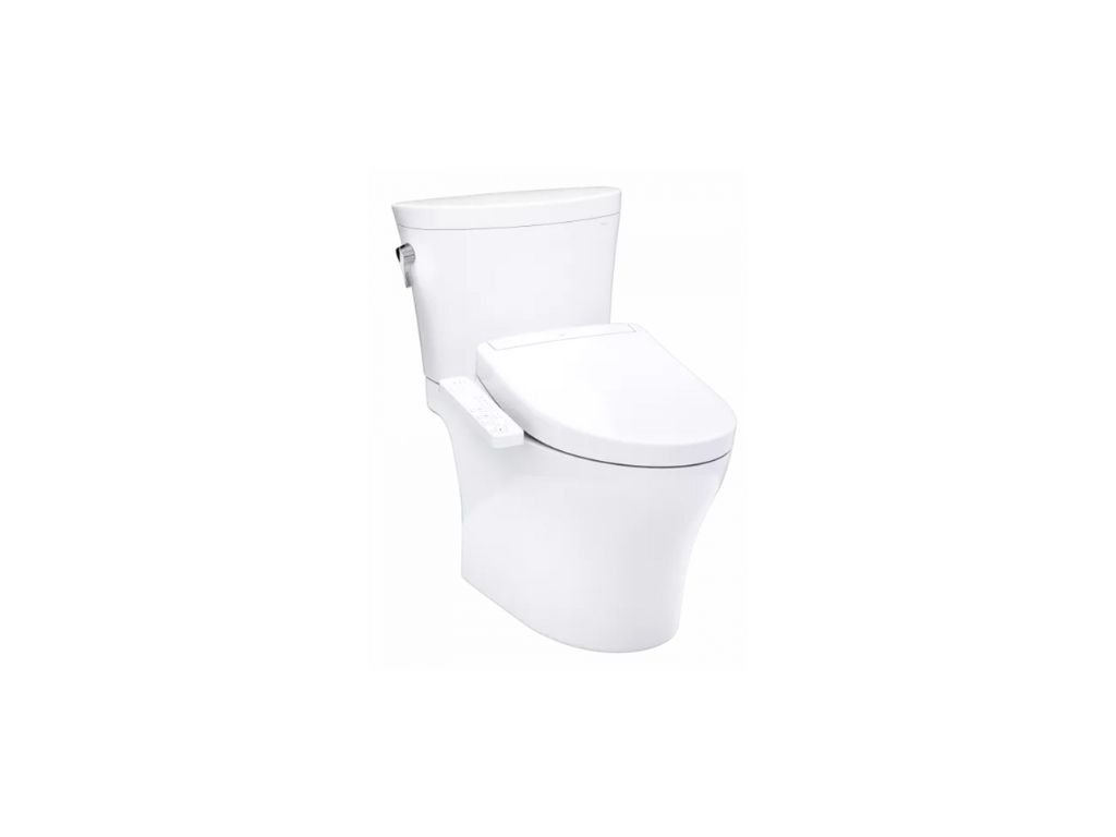TOTO Aquia® IV Arc WASHLET®+ S2 Inodoro de dos piezas - 1.28 GPF/0.9 GPF