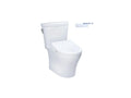 TOTO Aquia® IV Arc - WASHLET®+ S7A Inodoro de dos piezas - 1.28 GPF & 0.9 GPF - Altura Universal