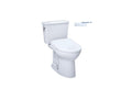 TOTO Drake® Transitional WASHLET®+ S7A Inodoro de dos piezas - 1.28 GPF - Altura Universal