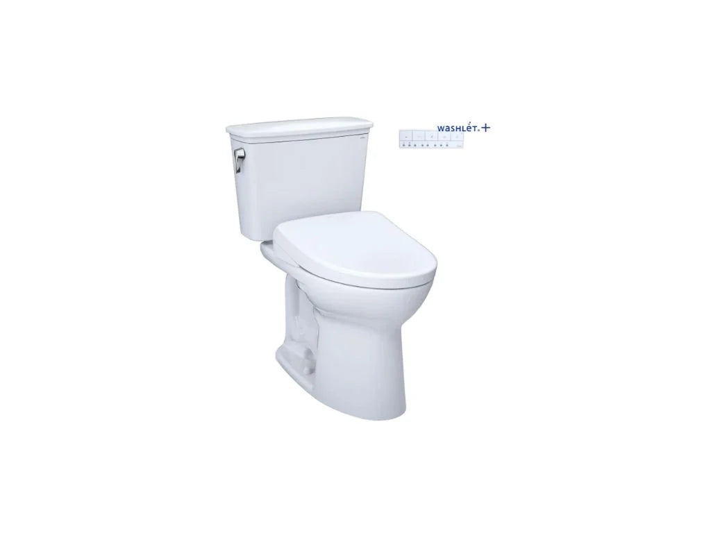 TOTO Drake® Transitional WASHLET®+ S7 Inodoro de dos piezas - 1.28 GPF - Altura Universal