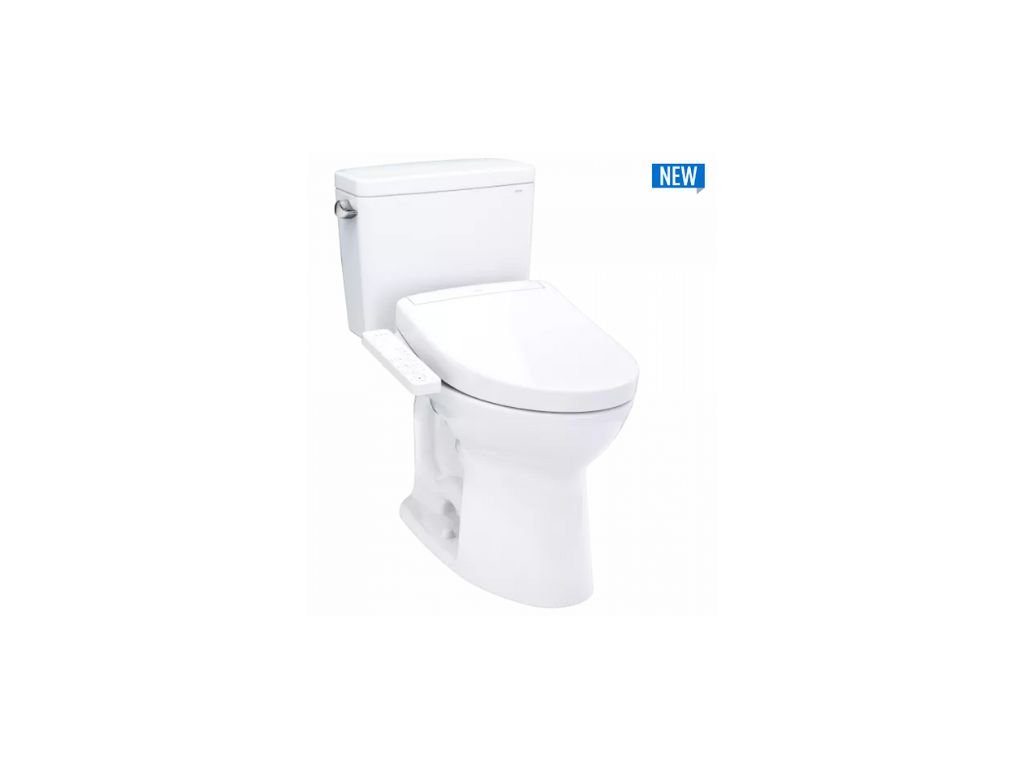 TOTO Drake® Inodoro de dos piezas, 1.28 GPF, Round Bowl - Universal Height