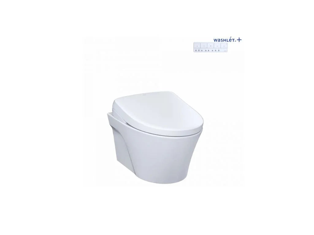 TOTO AP Inodoro Suspendido  WASHLET®+ S7A - 1.28 GPF & 0.9 GPF - Auto Flush