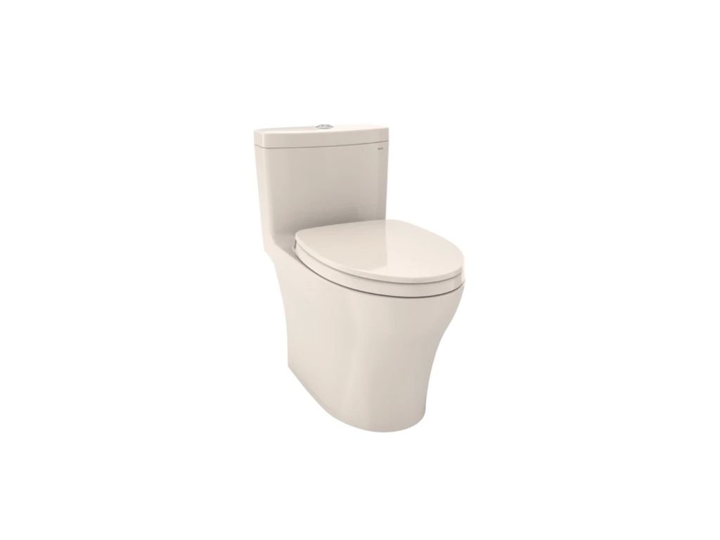 TOTO Aquia® IV Inodoro de una pieza - 1.28 GPF & 0.9 GPF, Taza Alargada - WASHLET+ Connection
