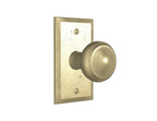 Small Ridge Door Knob — Shown with P-404 in S1 Finish
