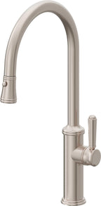 California Faucets Davoli|Descanso Tub Fillers Pull Down Faucets|Widespread
