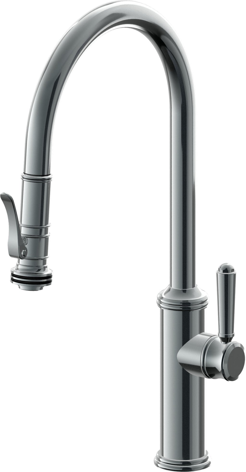 California Faucets Davoli|Descanso Tub Fillers Pull Down Faucets|Widespread