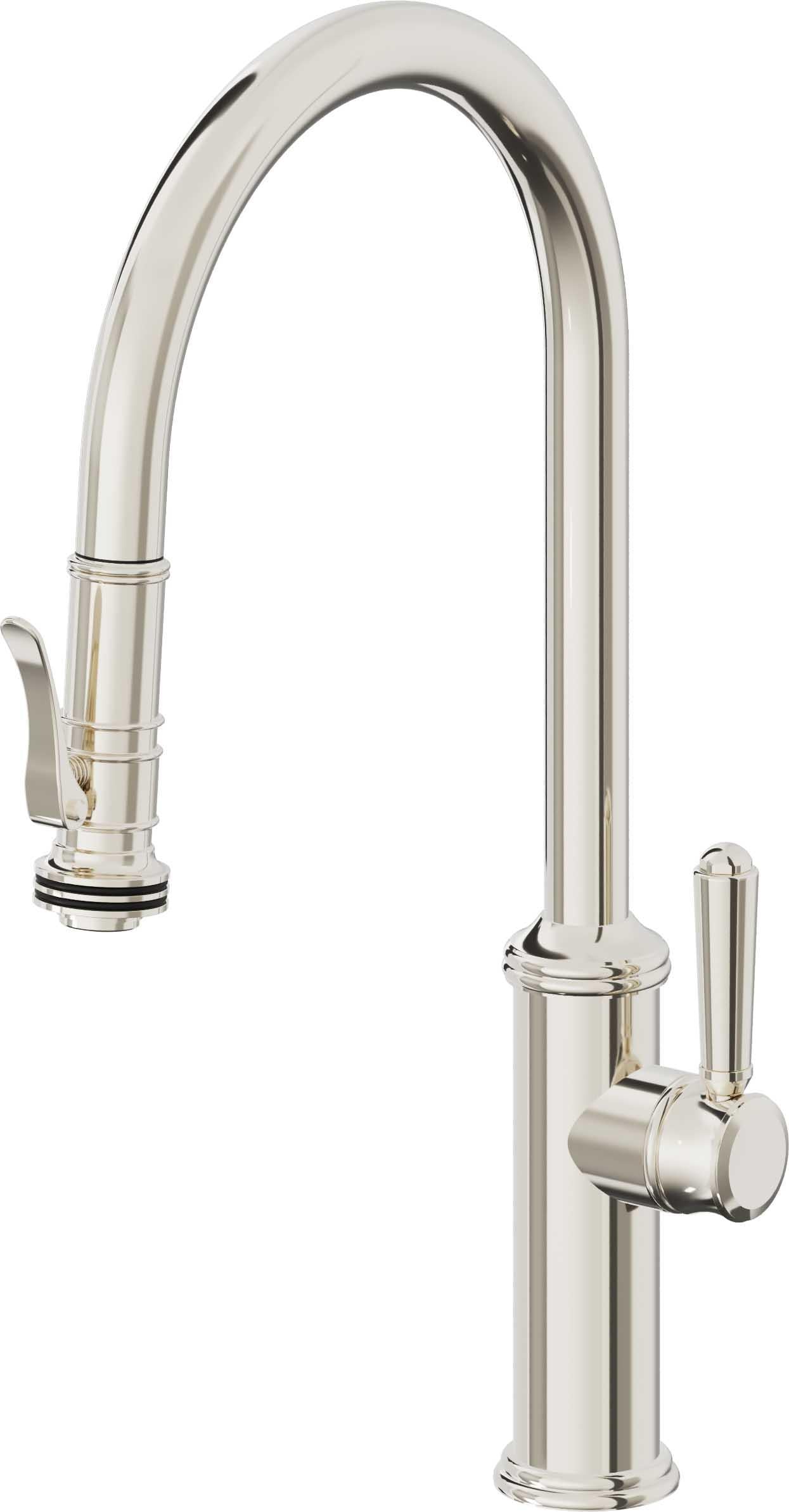 California Faucets Davoli|Descanso Tub Fillers Pull Down Faucets|Widespread