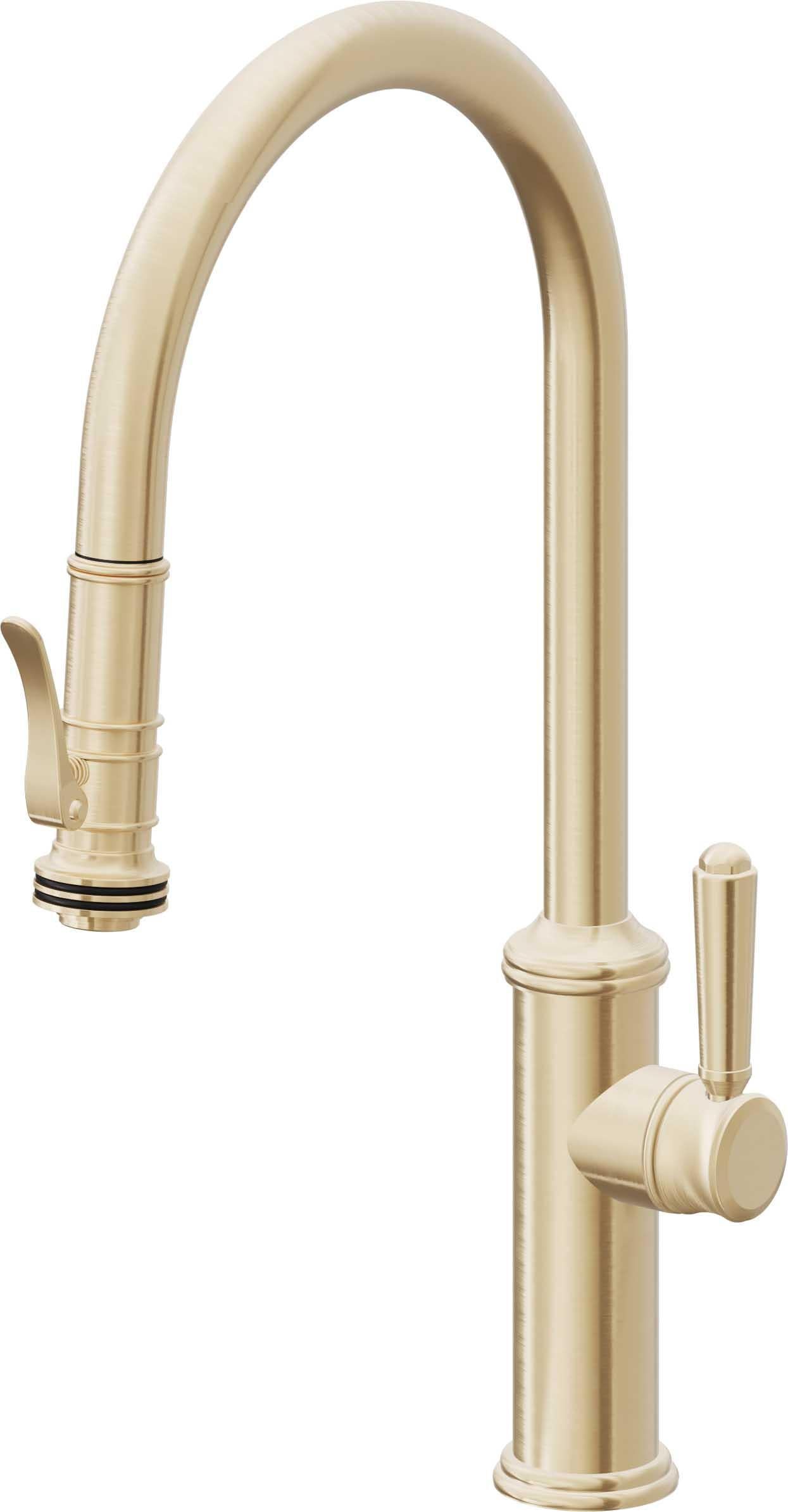 California Faucets Davoli|Descanso Tub Fillers Pull Down Faucets|Widespread