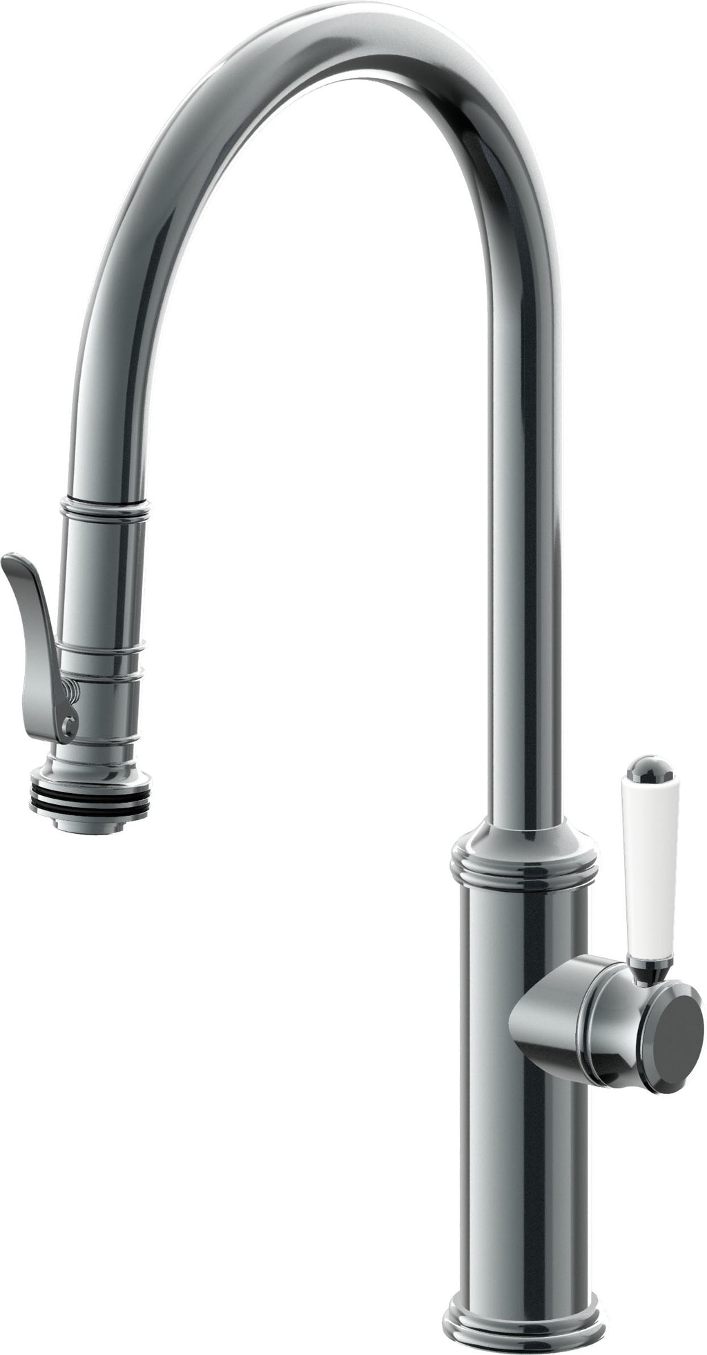 California Faucets Davoli|Descanso Tub Fillers Pull Down Faucets|Widespread