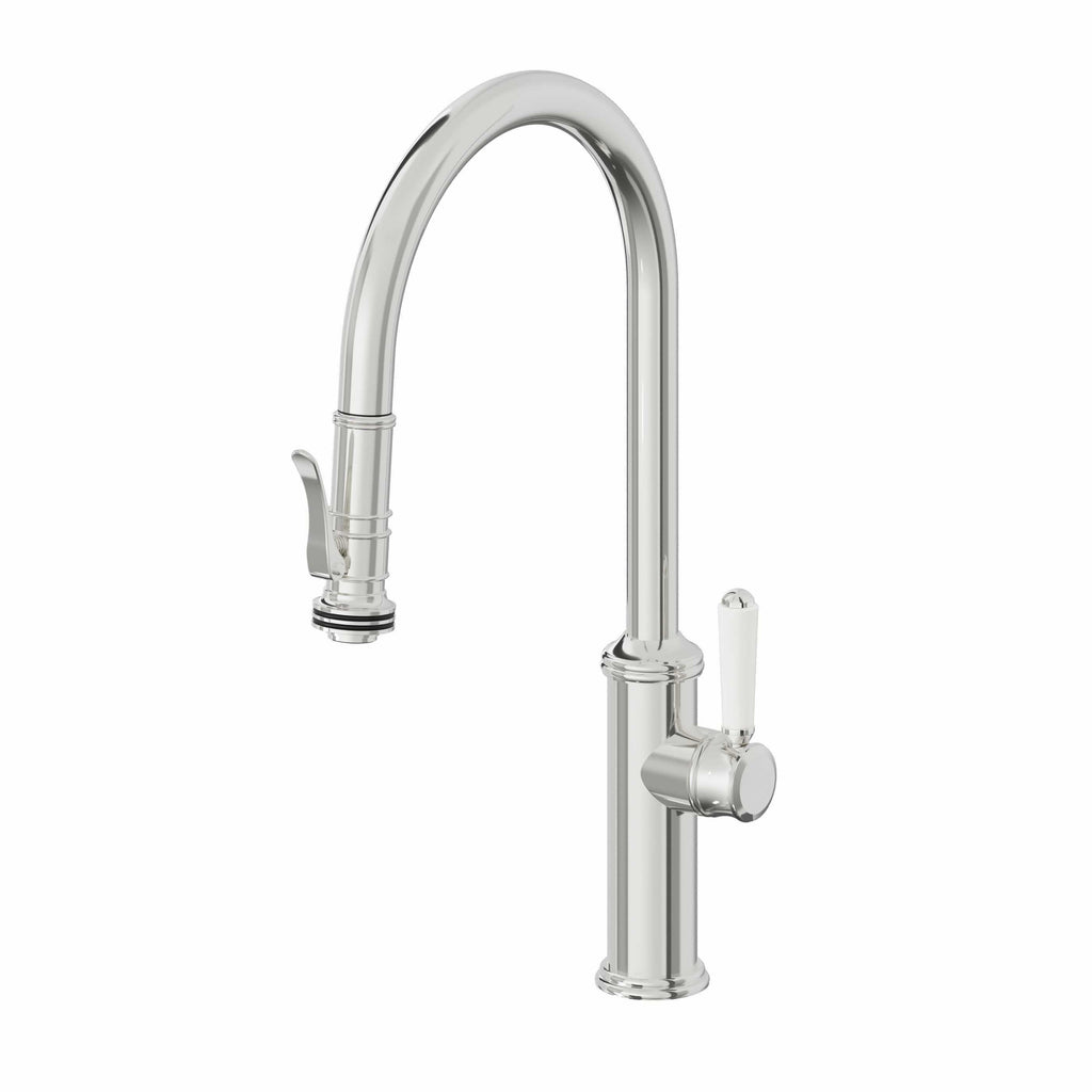 California Faucets Davoli|Descanso Tub Fillers Pull Down Faucets|Widespread