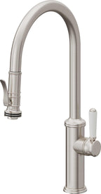 California Faucets Davoli|Descanso Tub Fillers Pull Down Faucets|Widespread