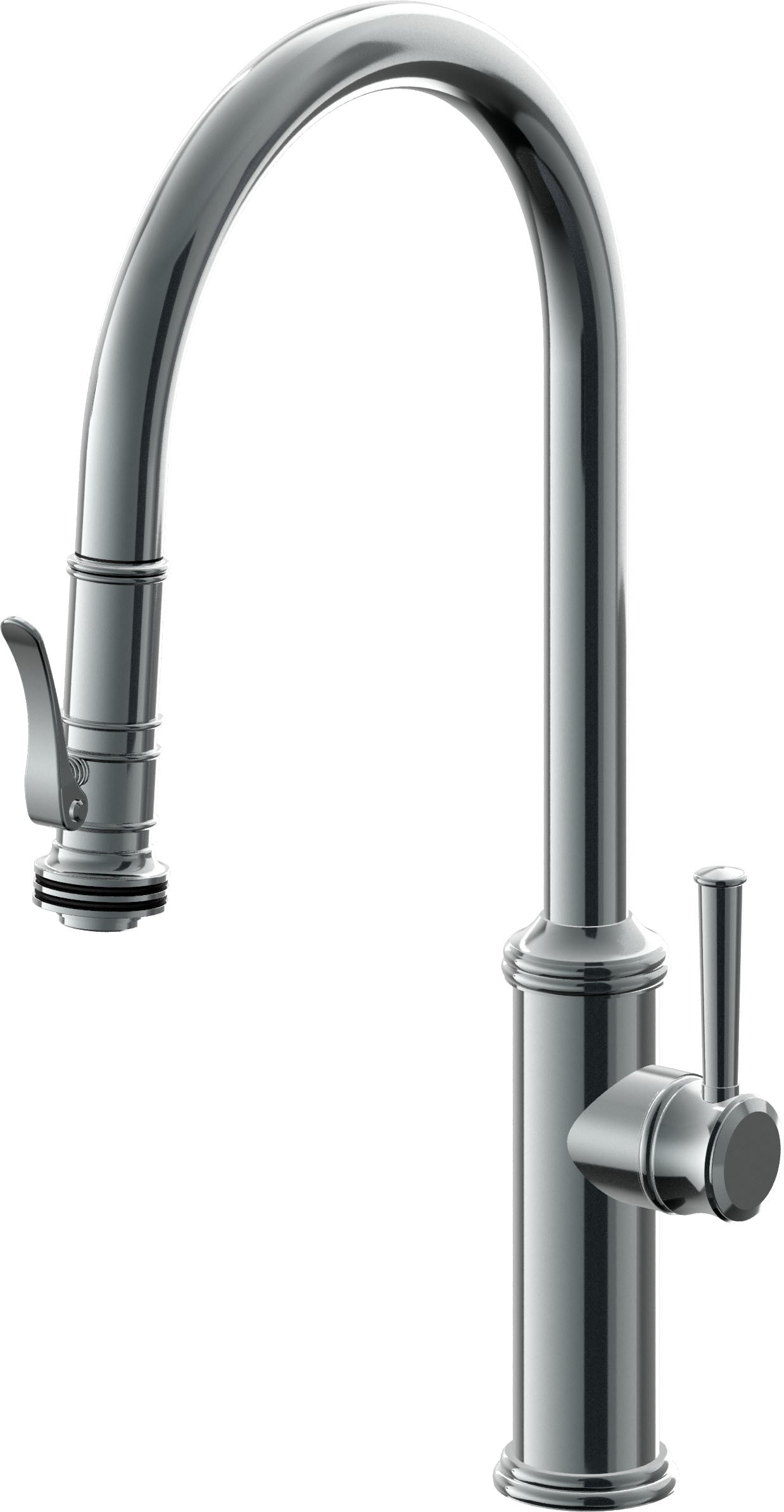 California Faucets Davoli|Descanso Tub Fillers Pull Down Faucets|Widespread