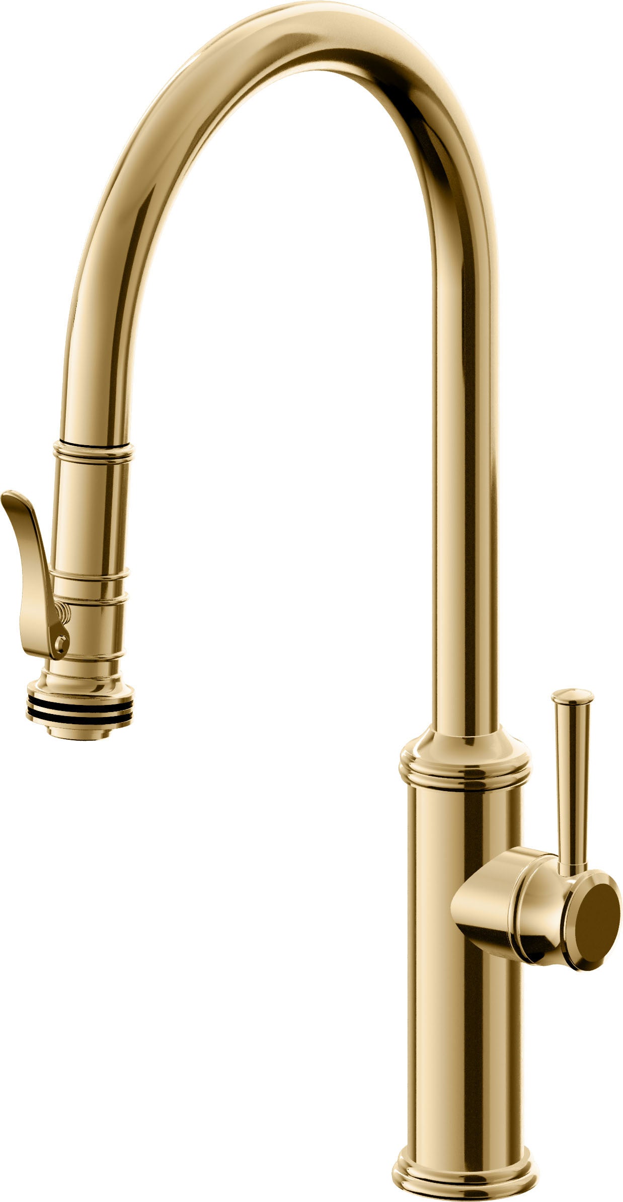California Faucets Davoli|Descanso Tub Fillers Pull Down Faucets|Widespread