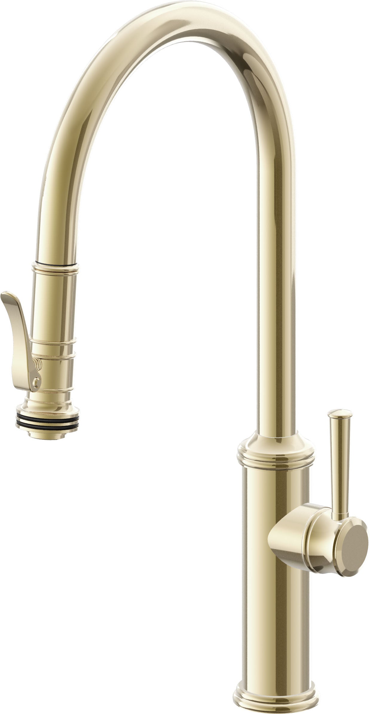 California Faucets Davoli|Descanso Tub Fillers Pull Down Faucets|Widespread