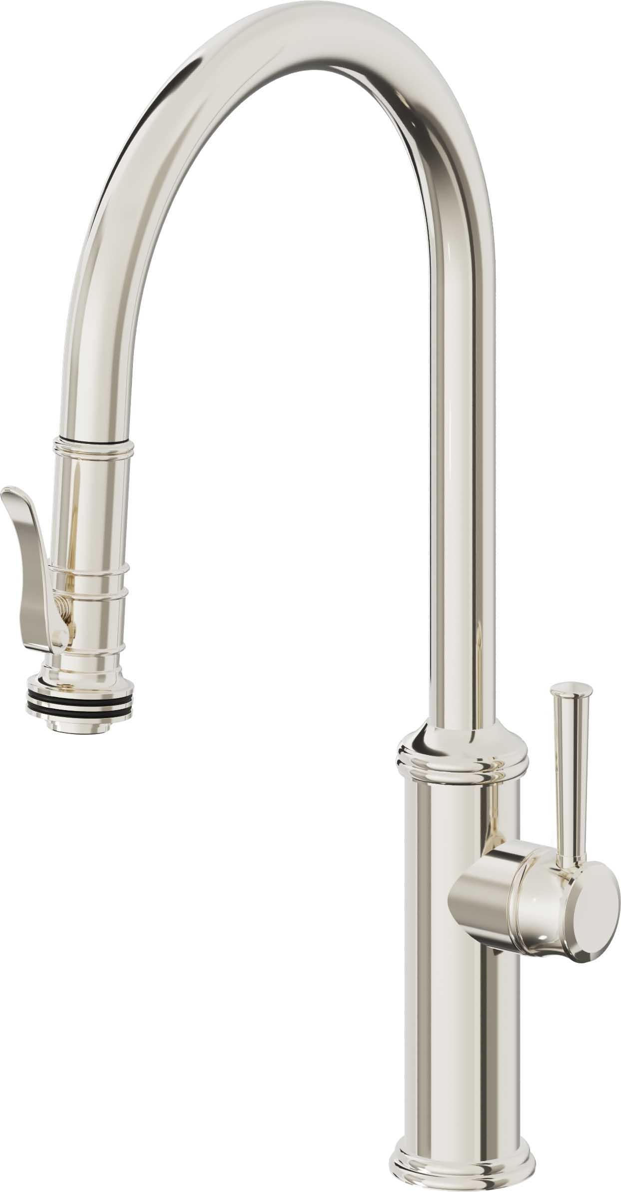 California Faucets Davoli|Descanso Tub Fillers Pull Down Faucets|Widespread