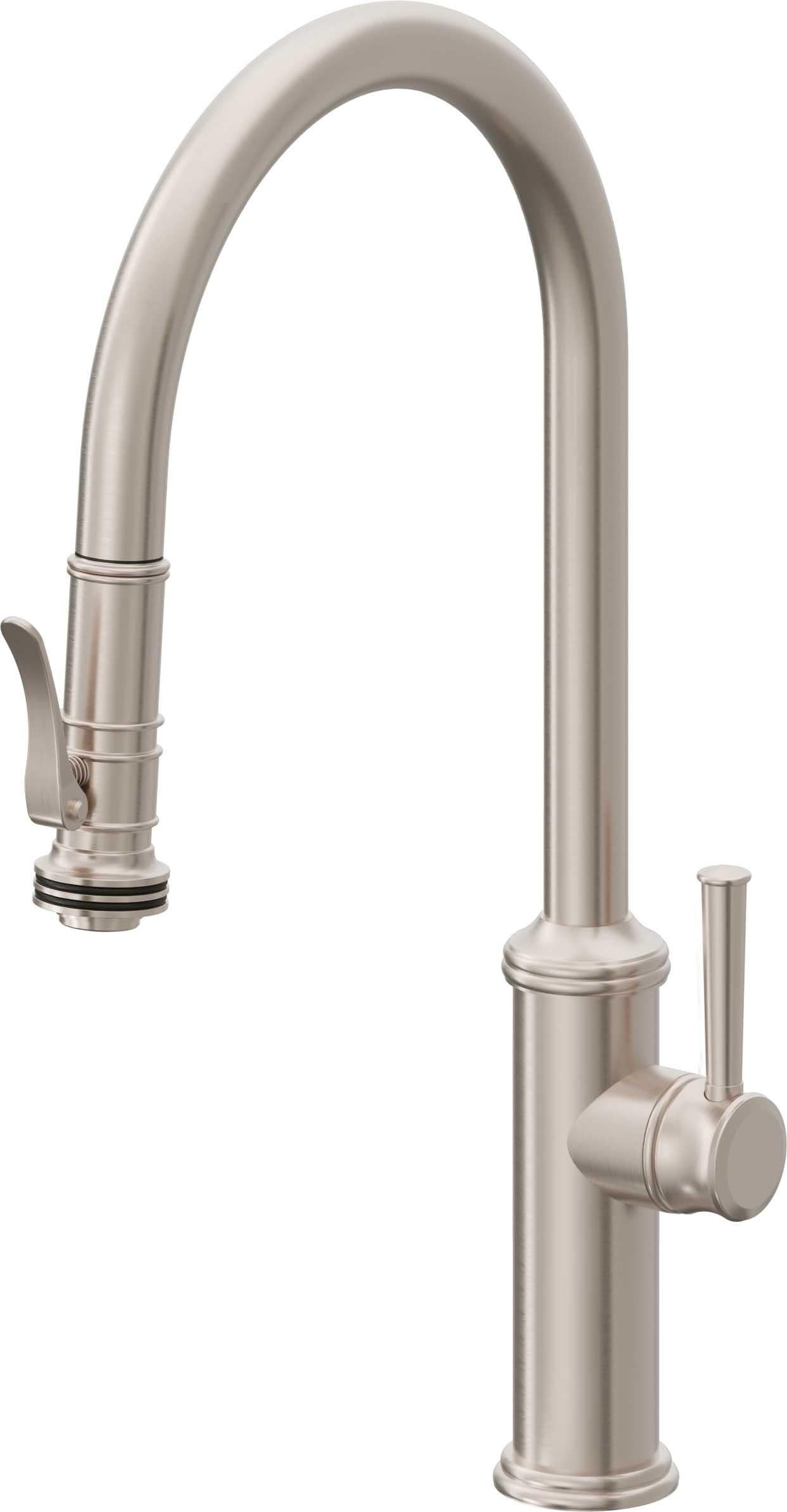 California Faucets Davoli|Descanso Tub Fillers Pull Down Faucets|Widespread