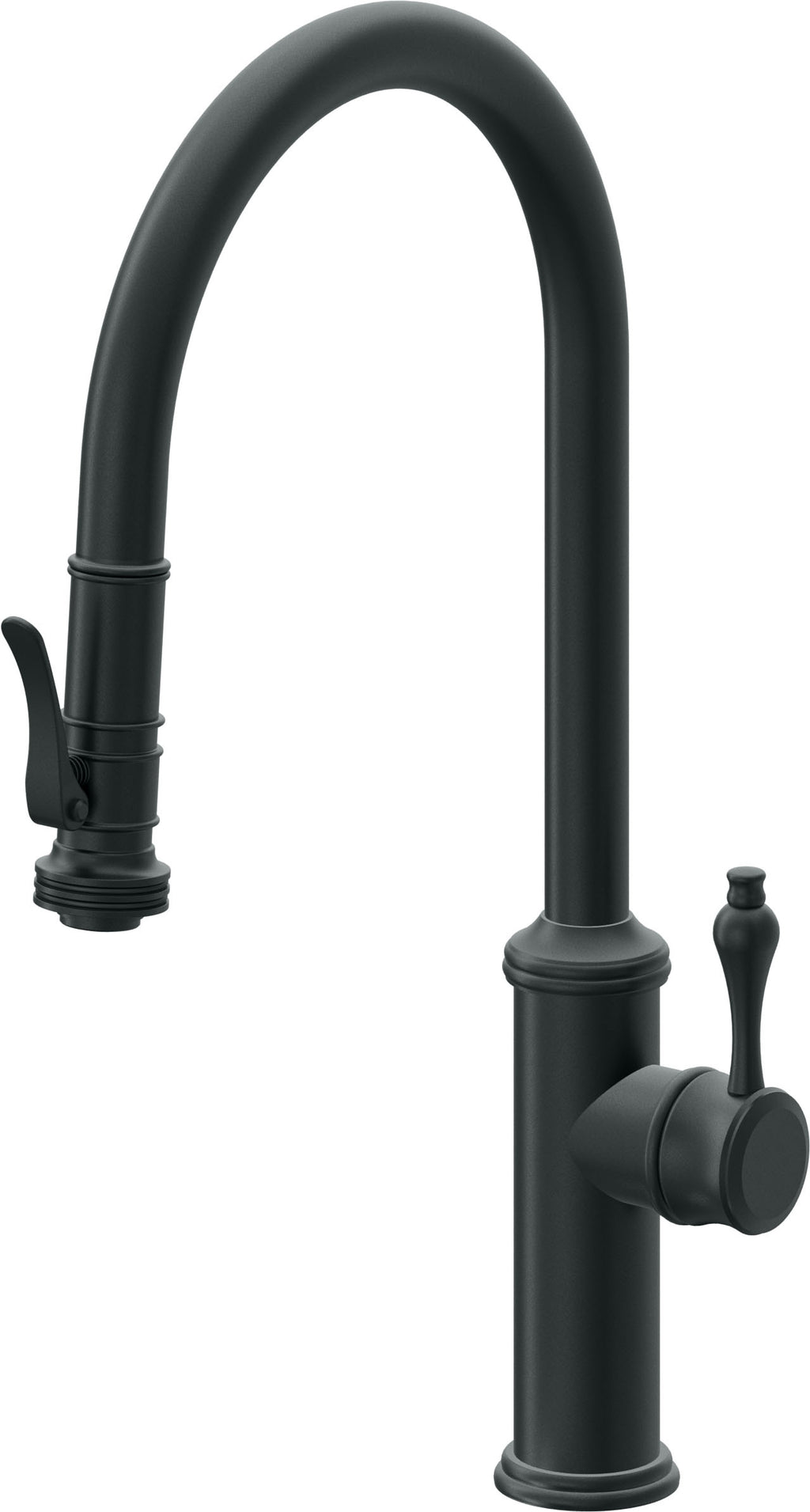 California Faucets Davoli|Descanso Tub Fillers Pull Down Faucets|Widespread