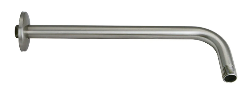 kingston brass 12¨brazo de regadera Niquelado Satinado