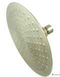 kingston brass 8¨regadera de lluvia niquelado satinado