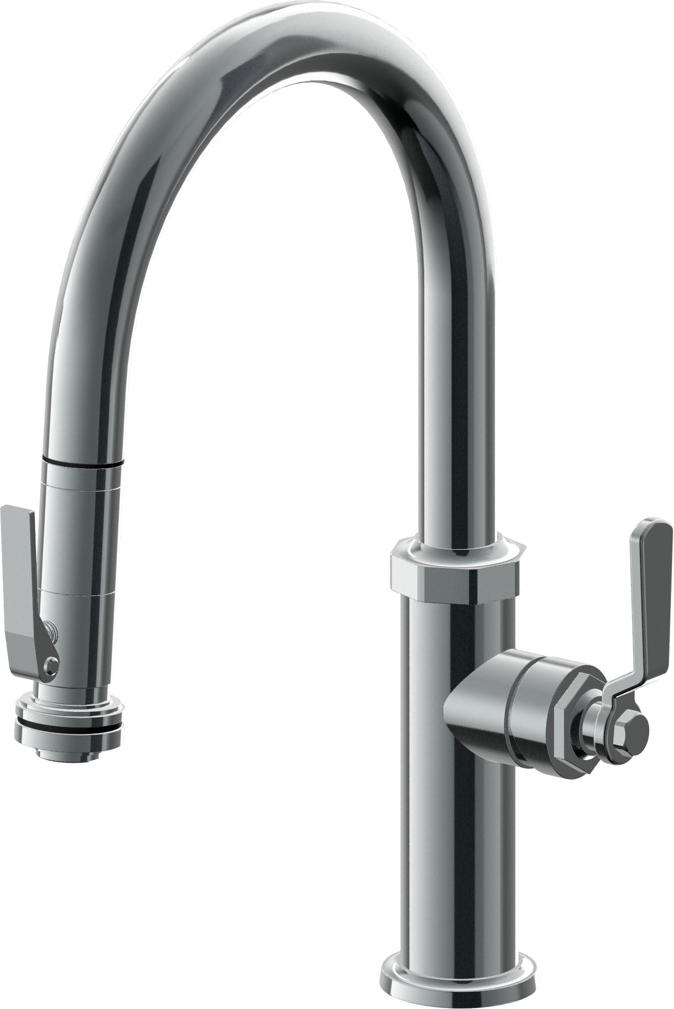 California Faucets Descanso Works Pull Down Faucets