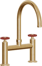 California Faucets Descanso Works Bridge Faucets