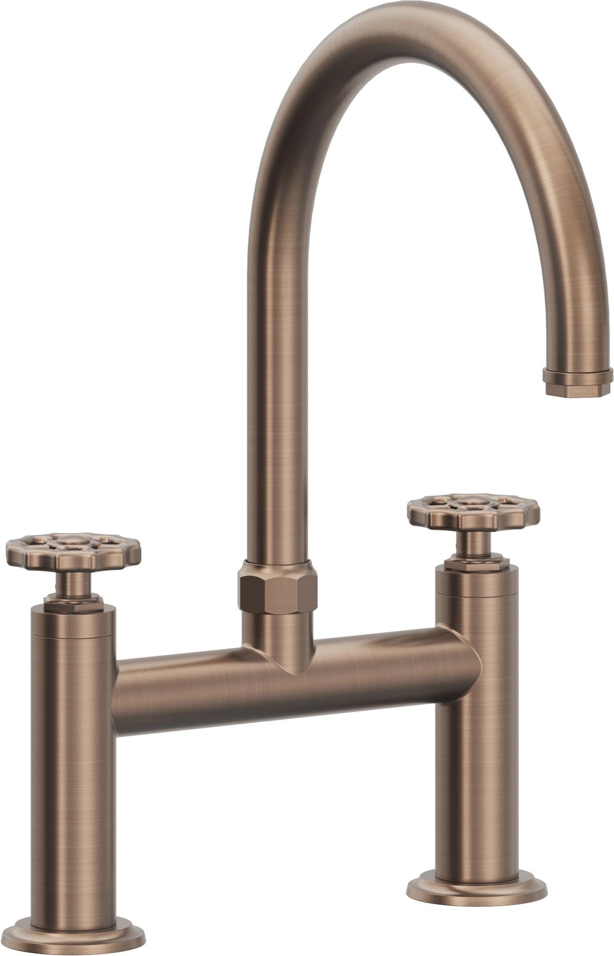 California Faucets Descanso Works Bridge Faucets