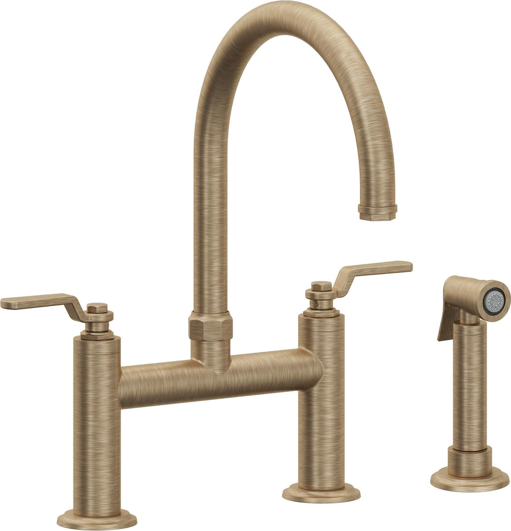 California Faucets Descanso Works Bridge Faucets