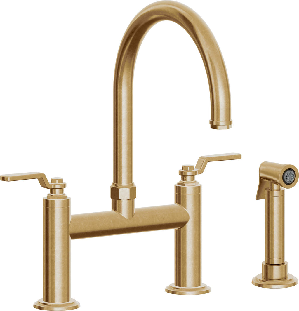 California Faucets Descanso Works Bridge Faucets