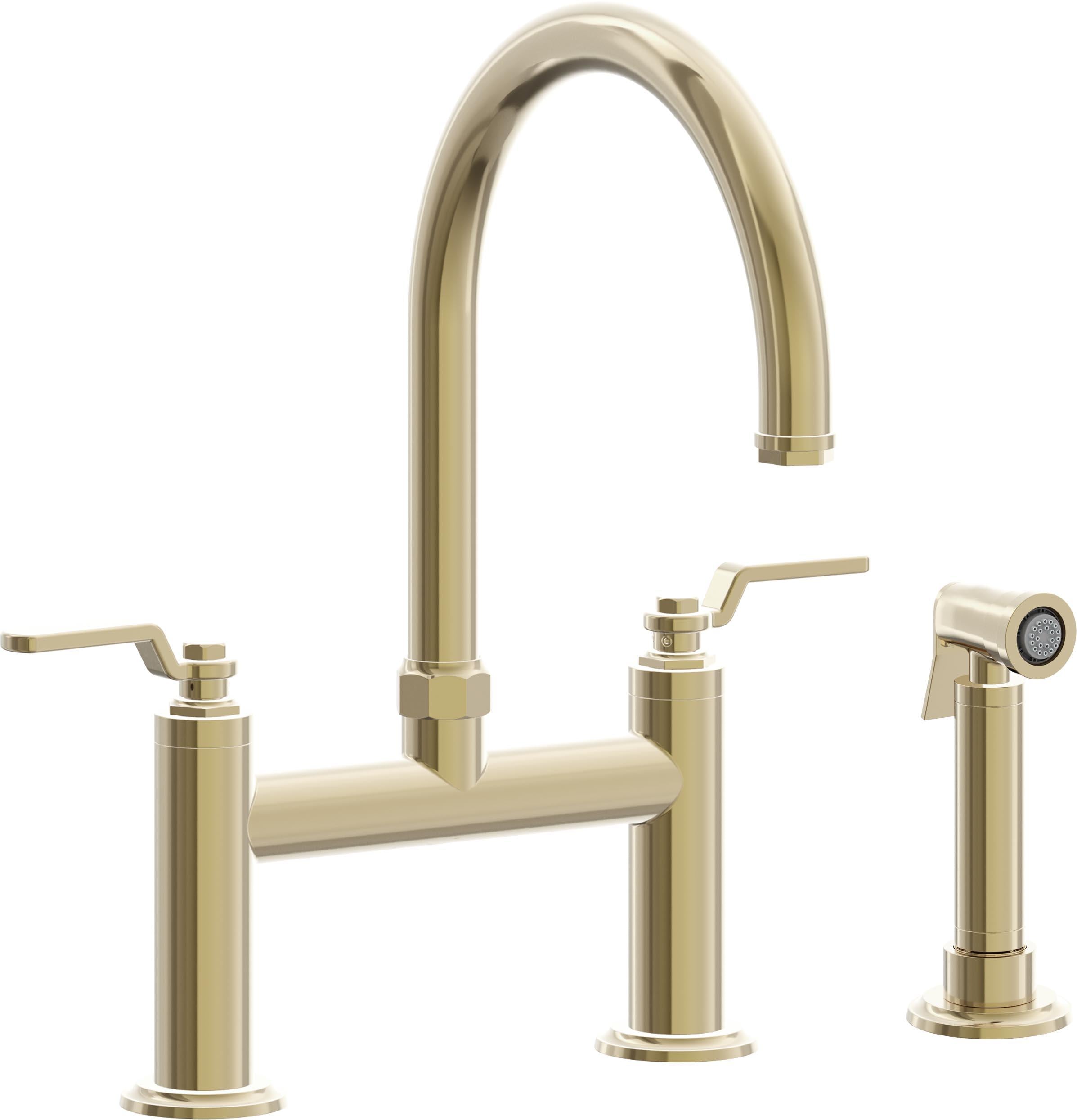 California Faucets Descanso Works Bridge Faucets