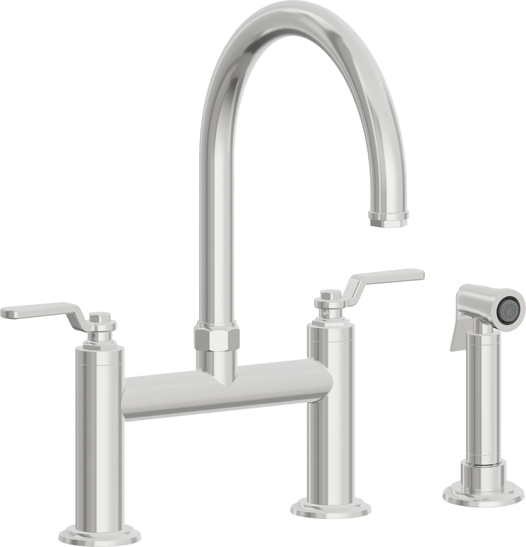 California Faucets Descanso Works Bridge Faucets