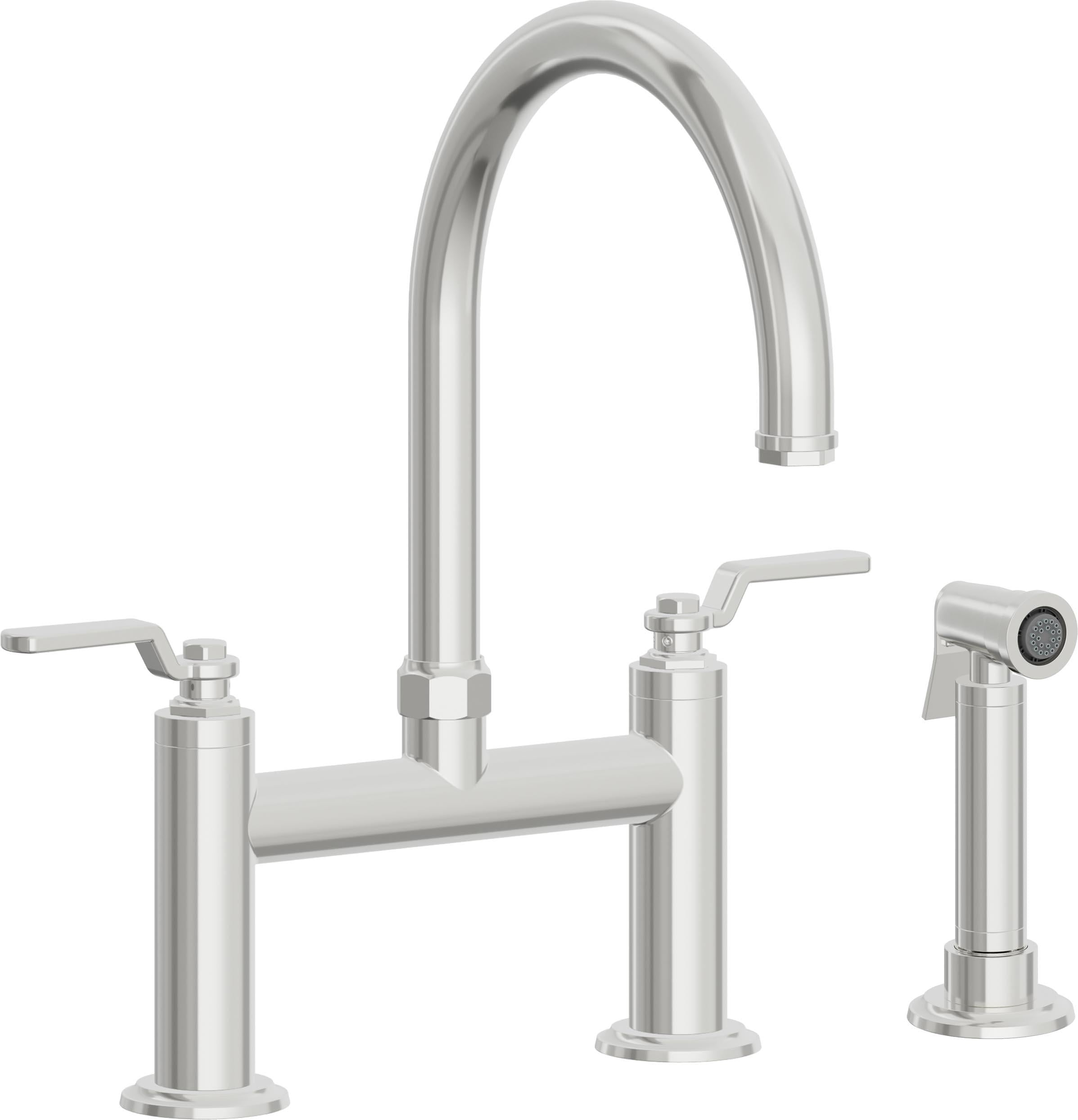 California Faucets Descanso Works Bridge Faucets