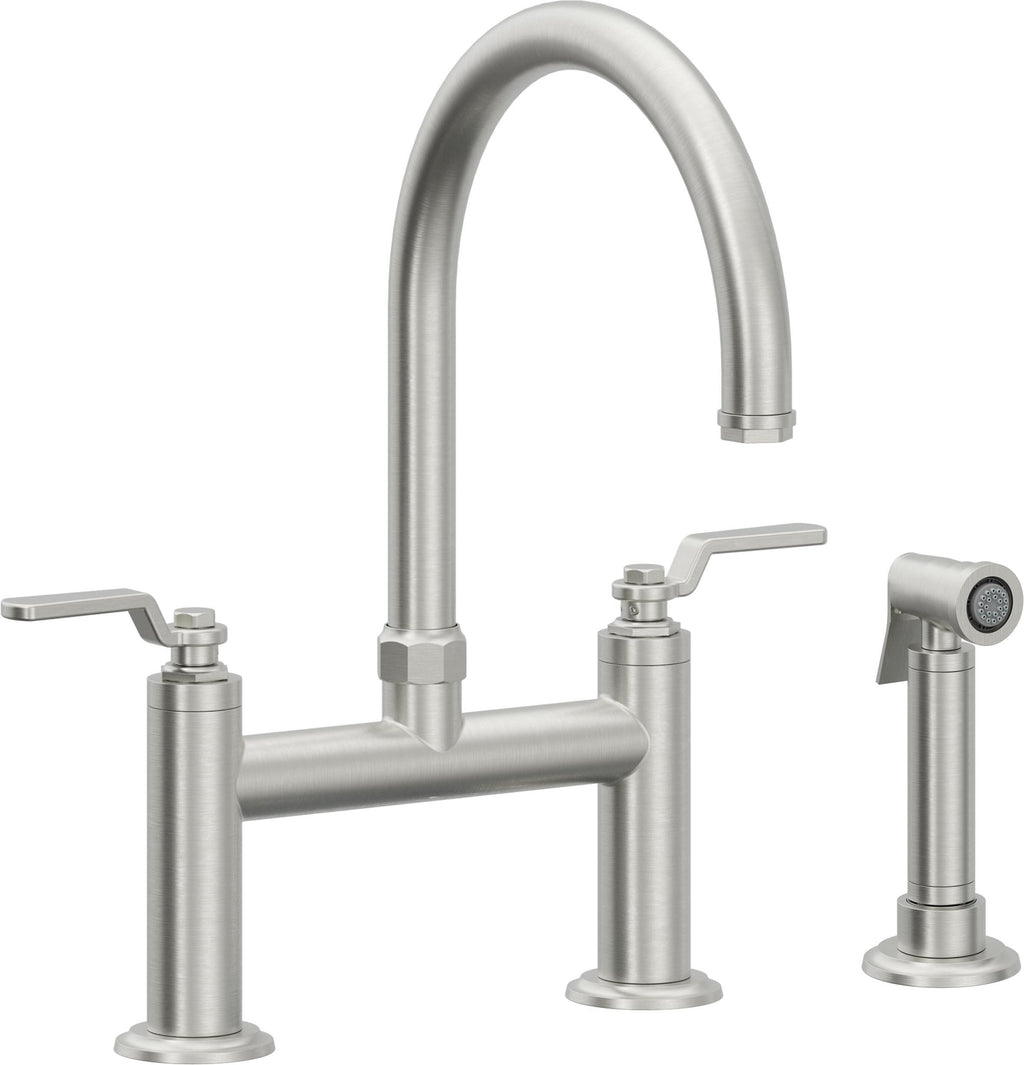 California Faucets Descanso Works Bridge Faucets
