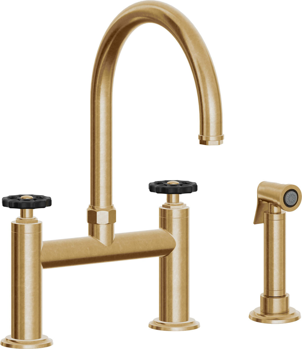 California Faucets Descanso Works Bridge Faucets