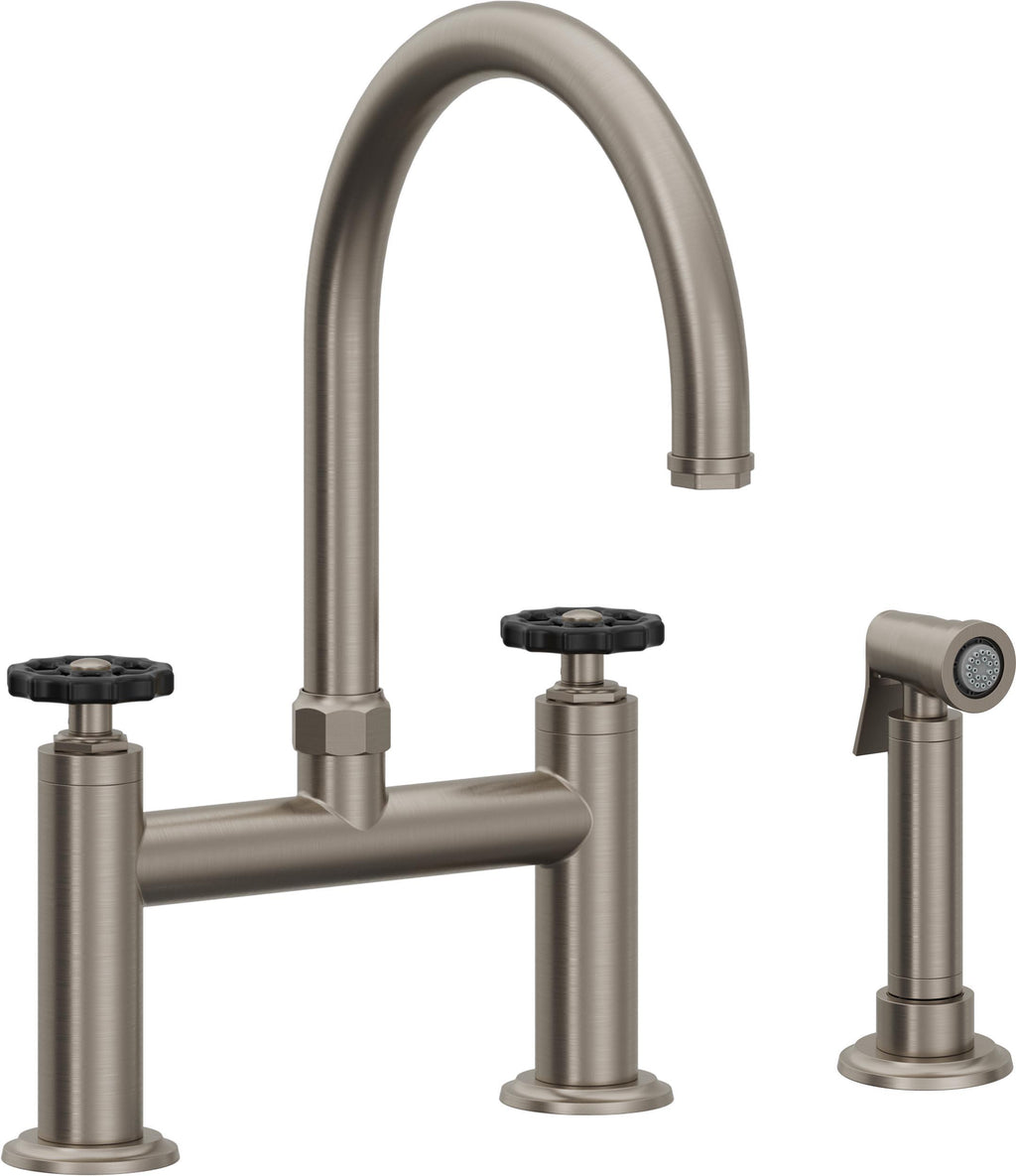 California Faucets Descanso Works Bridge Faucets