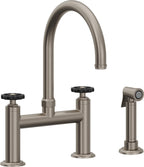 California Faucets Descanso Works Bridge Faucets