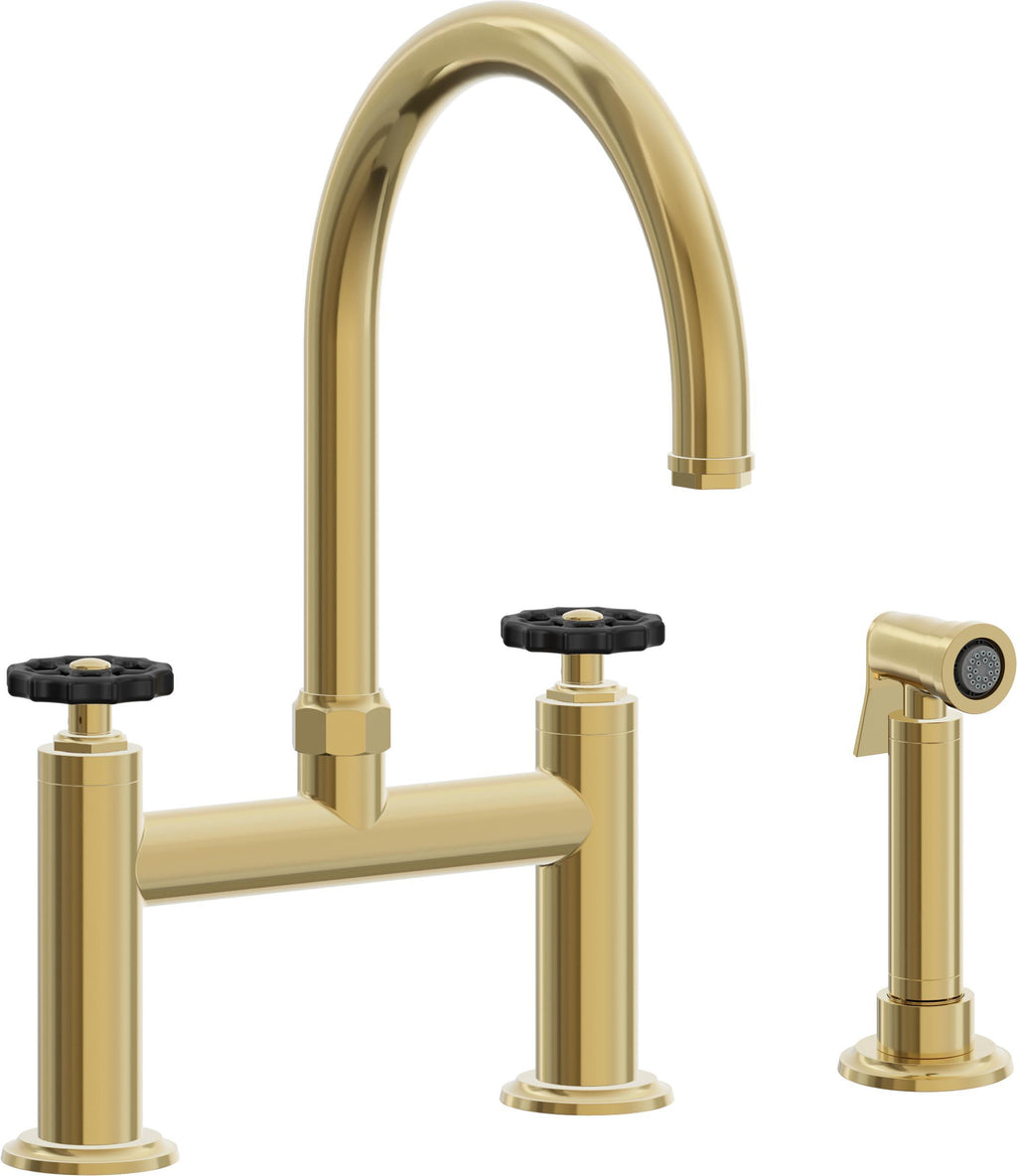 California Faucets Descanso Works Bridge Faucets