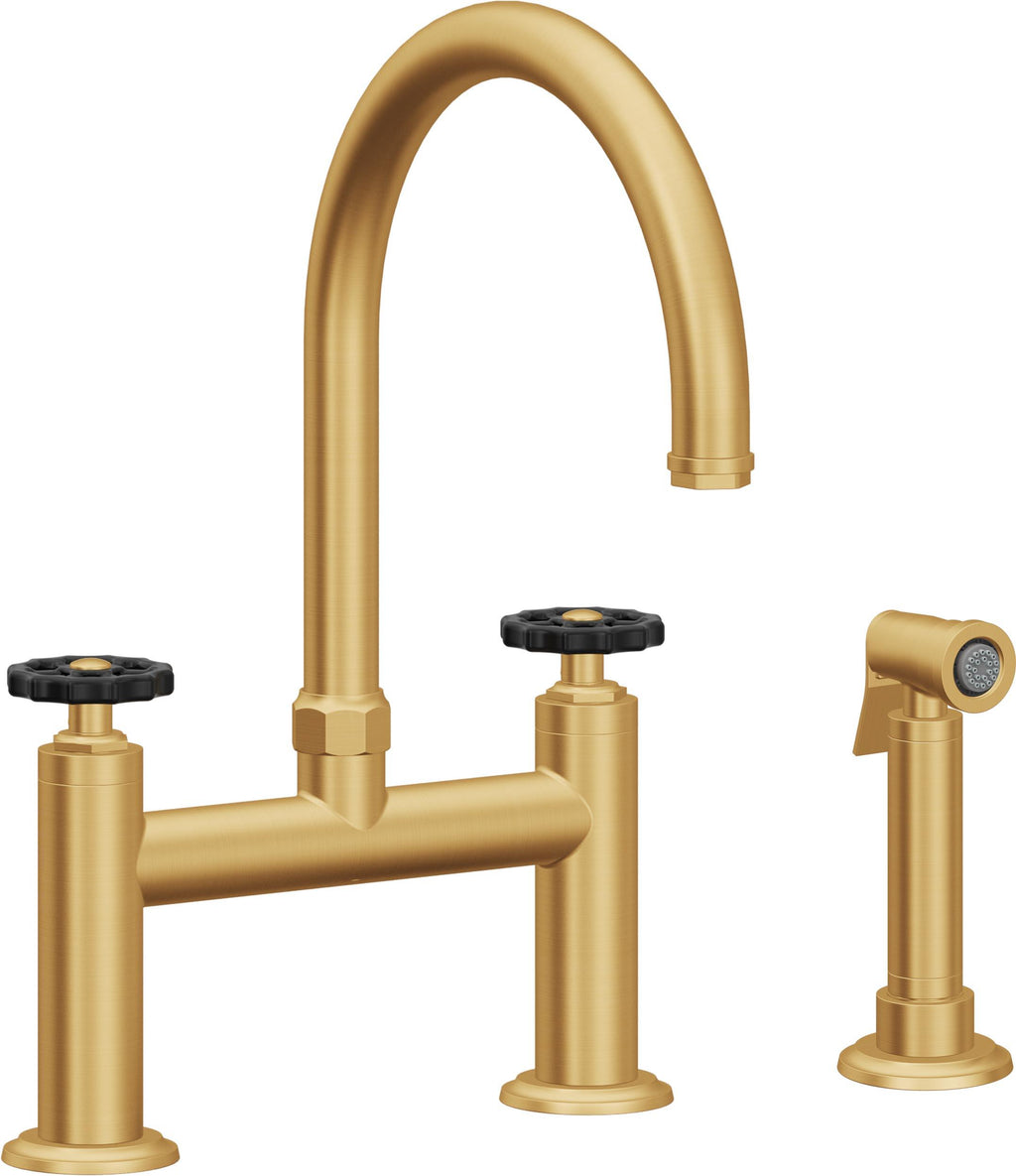 California Faucets Descanso Works Bridge Faucets
